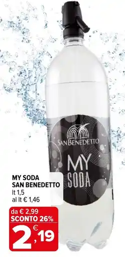 Iperal My soda SAN BENEDETTO offerta