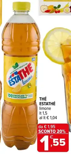 Iperal Thé ESTATHÉ limone offerta