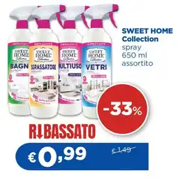 Acqua & Sapone SWEET HOME Collection spray offerta