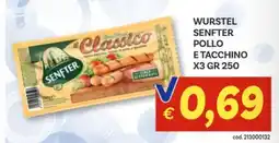 Vivo Supermercati Wurstel senfter pollo e tacchino offerta