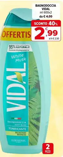 Iperal Bagnodoccia VIDAL offerta