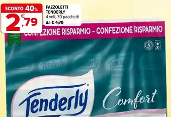 Iperal Fazzoletti TENDERLY offerta
