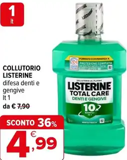 Iperal Collutorio LISTERINE offerta