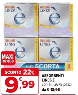 Iperal Assorbenti LINES È offerta