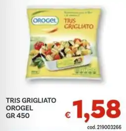 Vivo Supermercati Tris grigliato OROGEL offerta