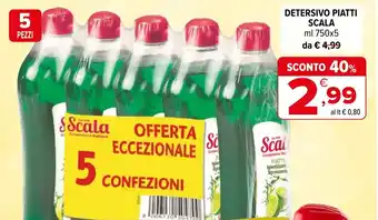 Iperal Detersivo piatti SCALA offerta