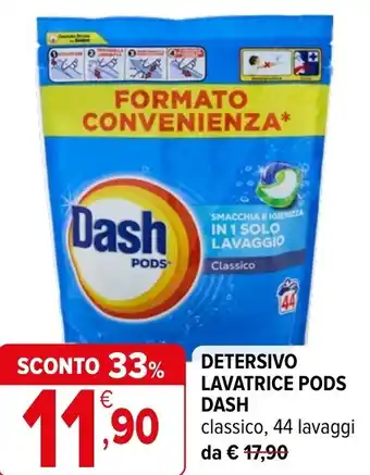 Iperal Detersivo lavatrice pods DASH offerta