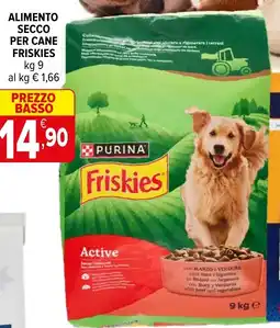 Iperal Alimento secco per cane FRISKIES offerta
