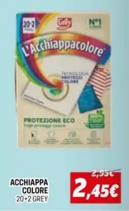 Orizzonte Acchiappa colore 20+2 GREY offerta