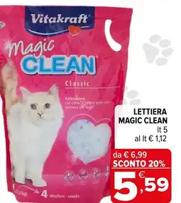 Iperal Vitakraft Lettiera magic clean offerta