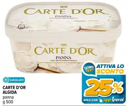 Iperal Carte d'or algida panna offerta