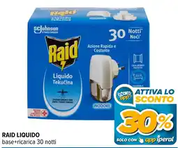 Iperal Raid liquido base+ricarica offerta