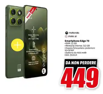 Motorola Smartphone Edge 70