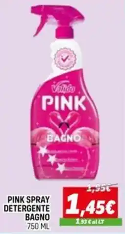 Orizzonte Pink spray detergente bagno offerta