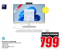 MediaWorld hp All in One 27-CR1013NL offerta