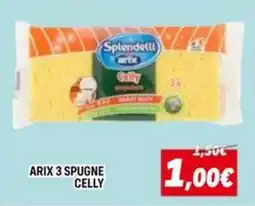 Orizzonte Arix 3 spugne CELLY offerta