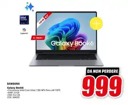 MediaWorld SAMSUNG Galaxy Book6 offerta