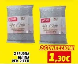 Orizzonte 2 spugna retina per piatti offerta
