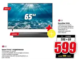 MediaWorld LG Smart TV 65" 65QNED80A6A offerta