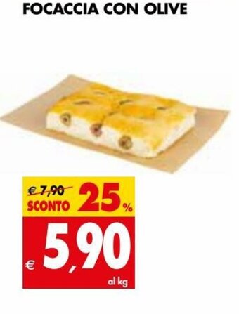 Tigros Focaccia con Olive offerta