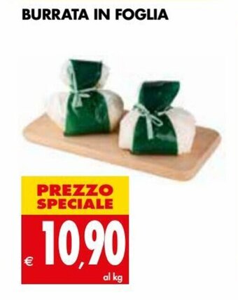 Tigros Burrata in Foglia offerta