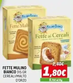 Orizzonte Fette MULINO BIANCO offerta