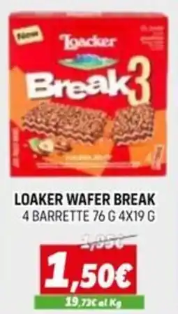 Orizzonte Loaker wafer break offerta
