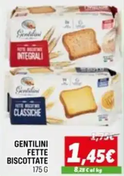 Orizzonte Gentilini fette biscottate offerta