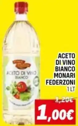 Orizzonte Aceto di vino bianco MONARI FEDERZONI offerta