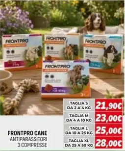 Orizzonte Frontpro cane antiparassitori offerta