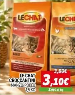 Orizzonte Le chat croccantini manzo/pollo offerta