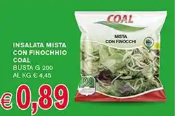 D'Italy Insalata mista con finochhio COAL offerta