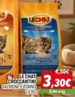 Orizzonte Le chat croccantini salmone etonno offerta