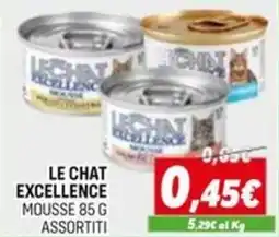 Orizzonte Le chat excellence mousse offerta