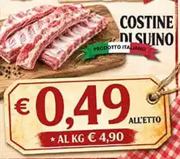 D'Italy Costine di suino offerta