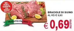D'Italy Braciole di suino offerta