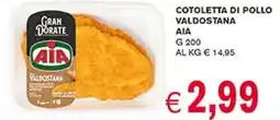 D'Italy Cotoletta di pollo valdostana AIA offerta