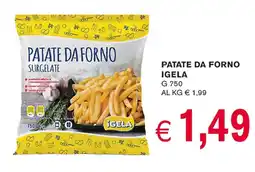 D'Italy Patate da forno IGELA offerta