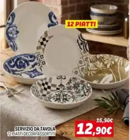 Orizzonte Servizio da tavola offerta