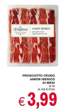 D'Italy Prosciutto crudo JAMON IBERICO offerta