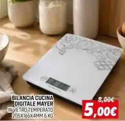 Orizzonte Bilancia cucina digitale mayer offerta