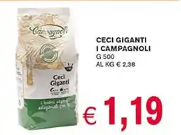 D'Italy Ceci giganti I CAMPAGNOLI offerta