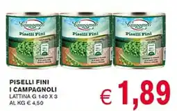 D'Italy Piselli fini I CAMPAGNOLI offerta