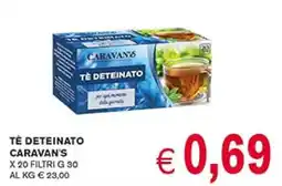 D'Italy Té deteinato CARAVAN'S offerta
