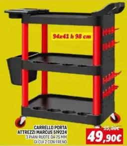 Orizzonte Carrello porta attrezzi marcus 519224 offerta