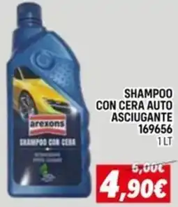 Orizzonte Shampoo con cera auto asciugante 169656 offerta