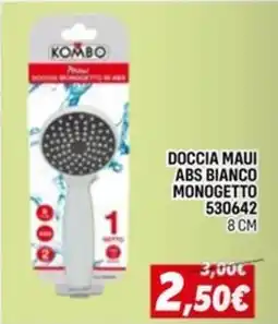 Orizzonte Doccia maui abs bianco monogetto 530642 offerta