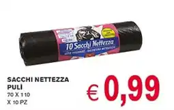 D'Italy Sacchi nettezza puli offerta