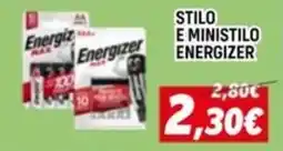 Orizzonte Stilo e ministilo ENERGIZER offerta