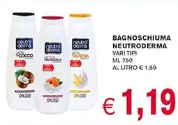 D'Italy Bagnoschiuma NEUTRODERMA offerta